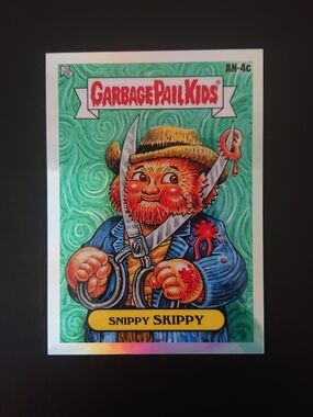 2024 Topps GPK Garbage Pail Kids Chrome 7 - Snippy Skippy (AN-4c) - C-Name SP